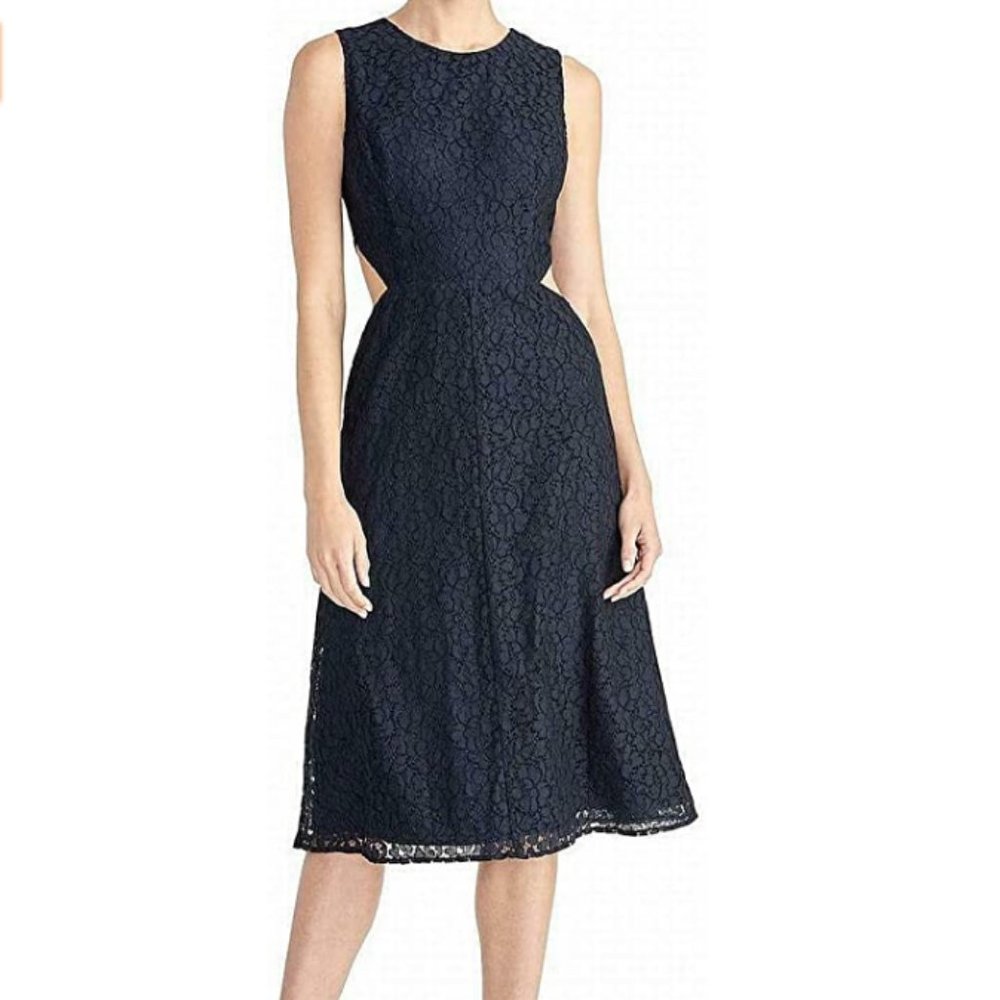 RACHEL Rachel Roy Elana Sleeveless Lace Midi 12